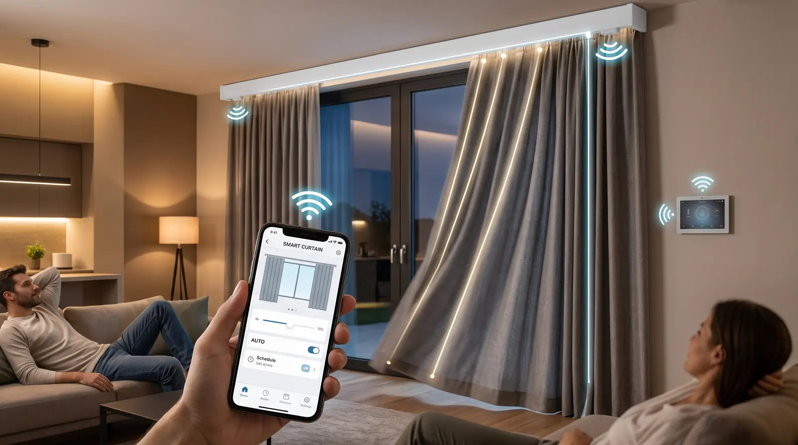 Automated Curtains